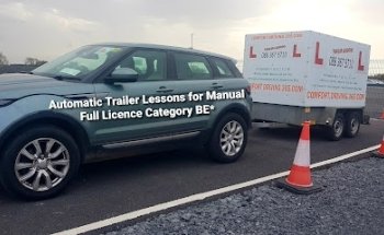 Comfort Automatic Manual Driving Motorcycle Lessons in Galway / Jeep Trailer BE Instructors & IBT Motorcycle School Galway