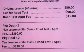 Bianca Driving School