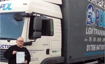PDTL HGV TRAINING (Rochdale - Manchester)